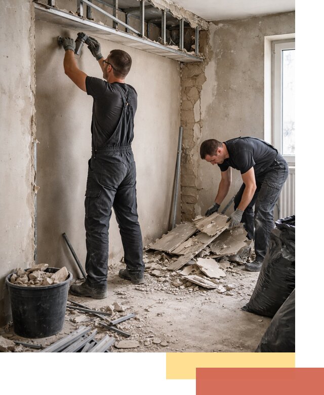 Демонтаж короба из гипсокартона в Учалах быстро и аккуратно