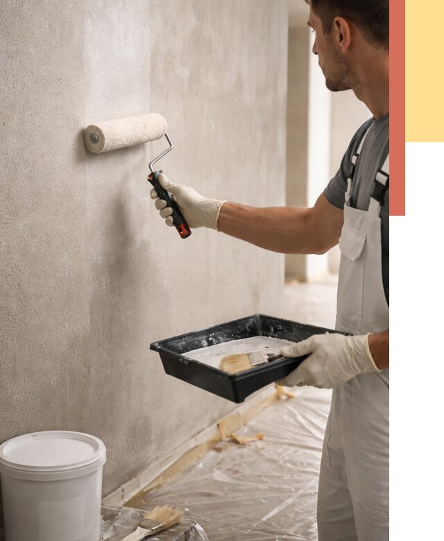 Грунтовка стен в Учалах от 2237 руб. м2 — быстро, недорого, с материалом | ОТДЕЛОЧНИК-Члы