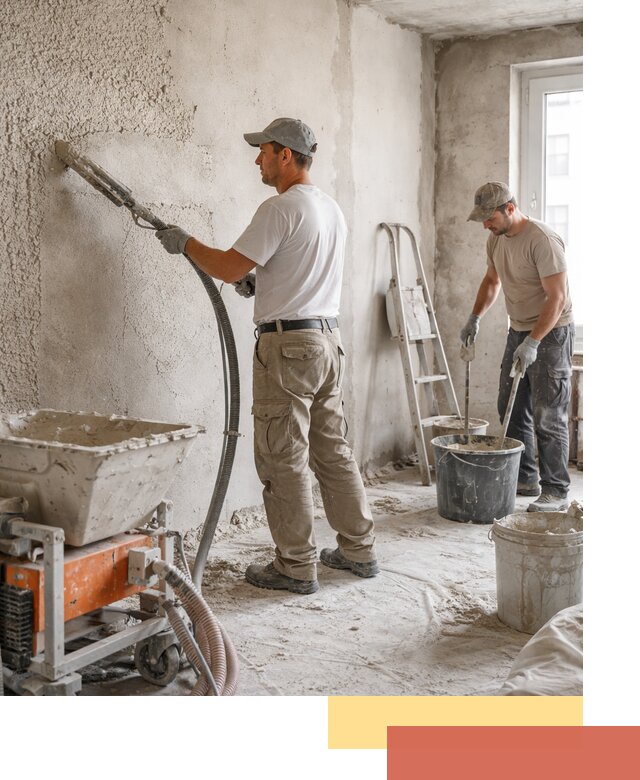 Машинная штукатурка стен в Учалах — быстро и качественно