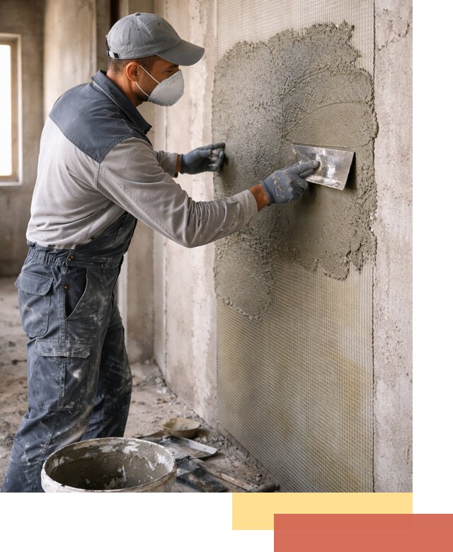 Штукатурка стен по сетке в Учалах под ключ качественно и быстро