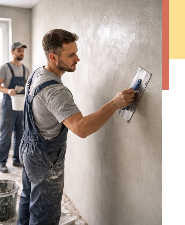 Глянцевание штукатурки стен в Учалах от 7625 руб. — услуги и затирка | ОТДЕЛОЧНИК-Члы