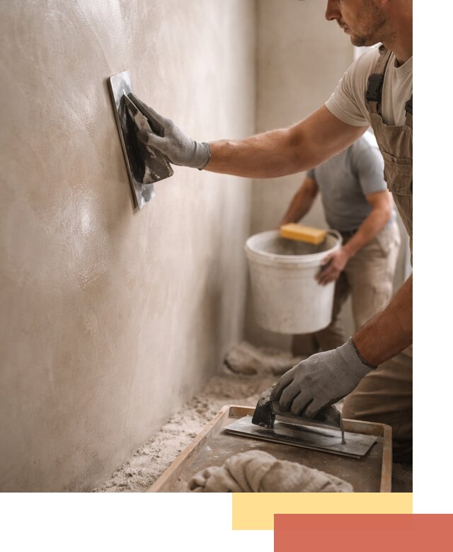 Нанесение марокканской штукатурки таделакт в Учалах