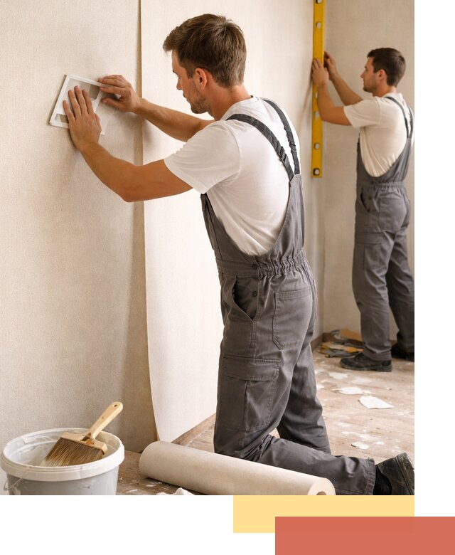 Поклейка бумажных обоев в Учалах качественно и недорого