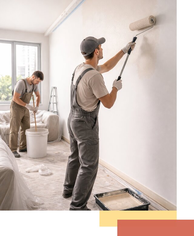 Покраска стен в офисе в Учалах — быстрый и качественный ремонт