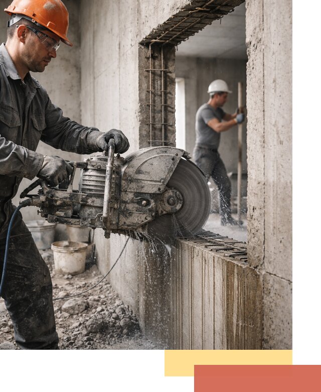 Алмазная резка проемов в Учалах быстро и точно