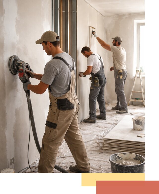 Профессиональная отделка стен в Учалах качественно и в срок