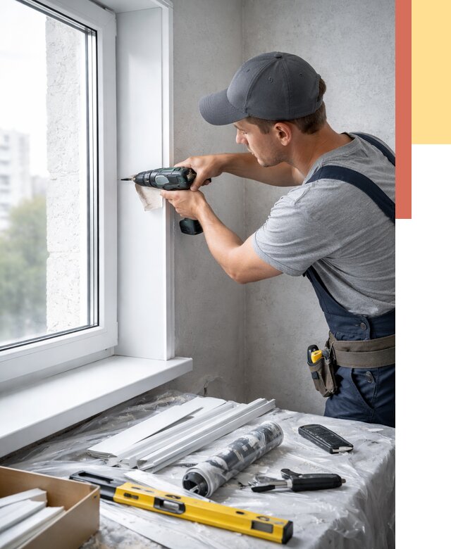 Установка пластиковых откосов в Учалах от 2288 руб. | ОТДЕЛОЧНИК-Члы монтаж, быстро и недорого