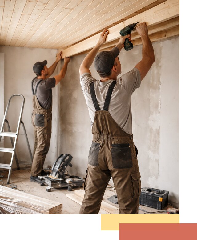 Монтаж потолка из вагонки в Учалах профессионально и аккуратно