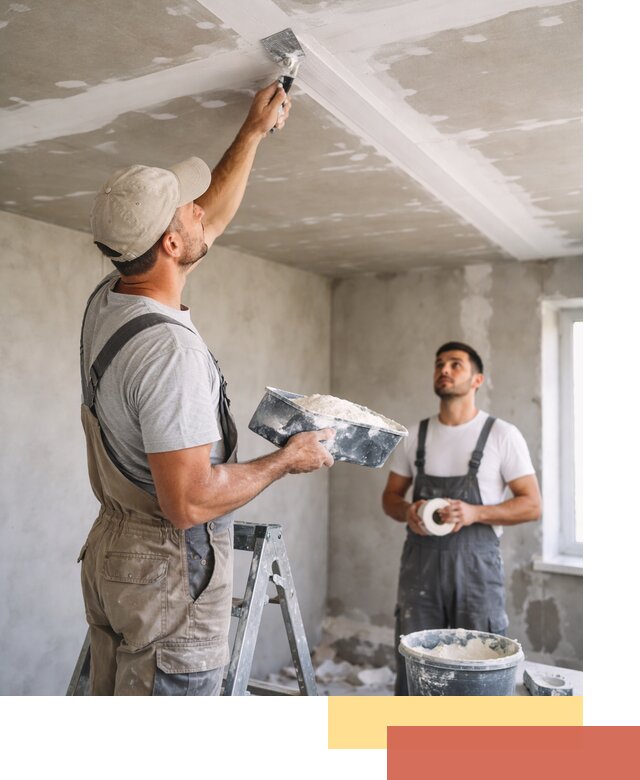 Обработка швов потолка ГКЛ в Учалах: качественная заделка и шпатлевка