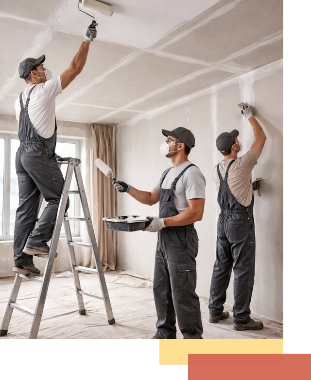 Покраска потолка из гипсокартона в Учалах качественно и недорого