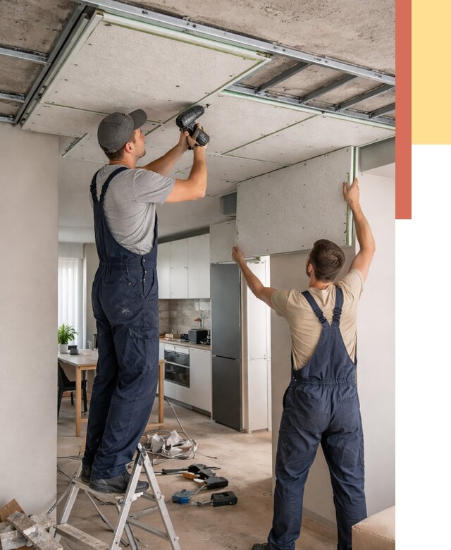 Шумоизоляция потолка панелями зипс в Учалах от 1881 руб. под ключ | ОТДЕЛОЧНИК-Члы